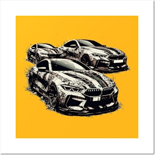 BMW M8 Posters and Art